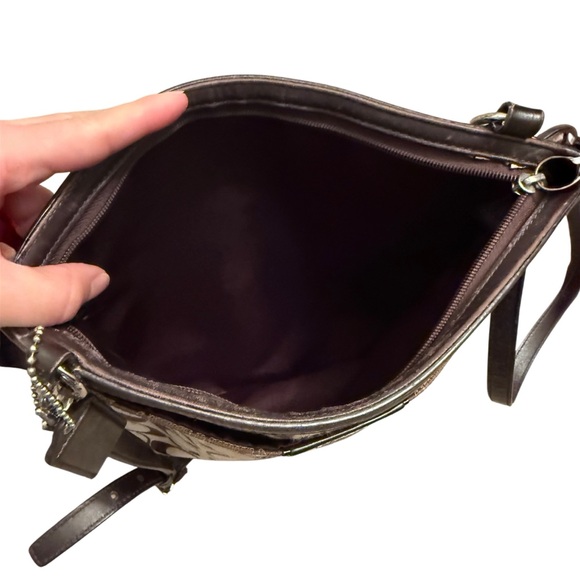 COACH Signature Canvas Crossbody - Picture 6 of 10